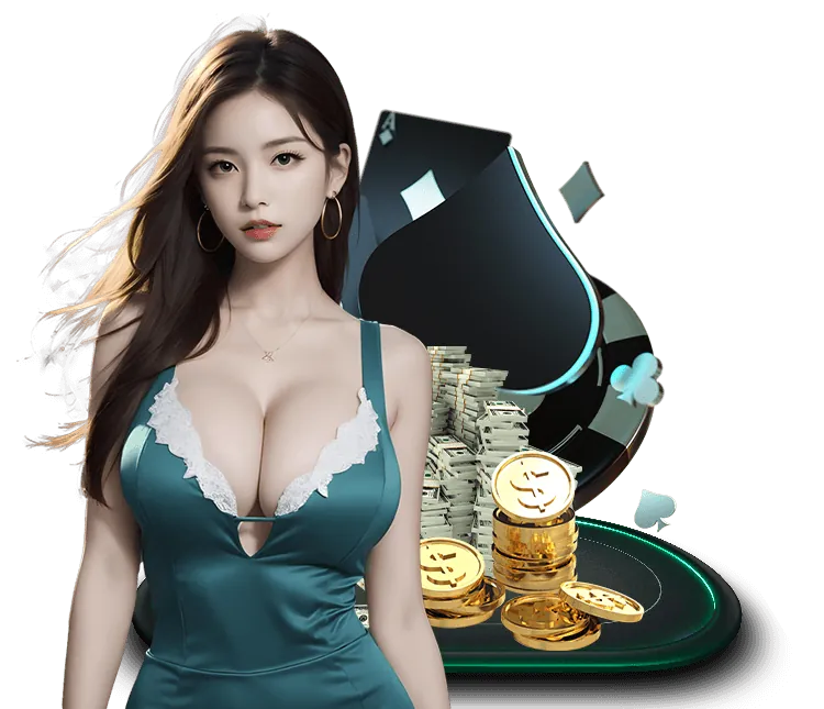 Hình ảnh bàn chơi casino trực tuyến với người chia bài thật tại 818win